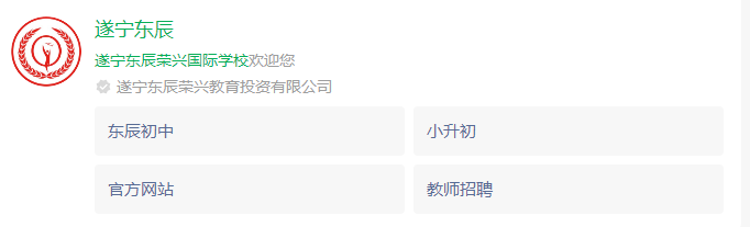 2024年遂寧市遂寧東辰榮興國際學(xué)校網(wǎng)址是什么？