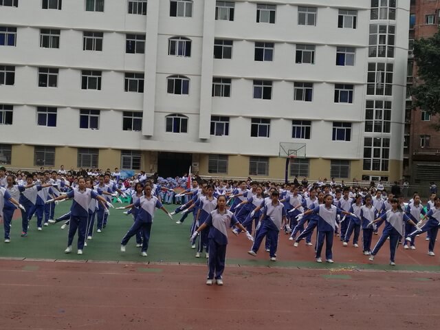 達縣四中校園風(fēng)采