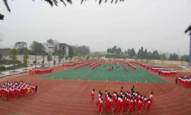 渠縣有慶中學校園風采