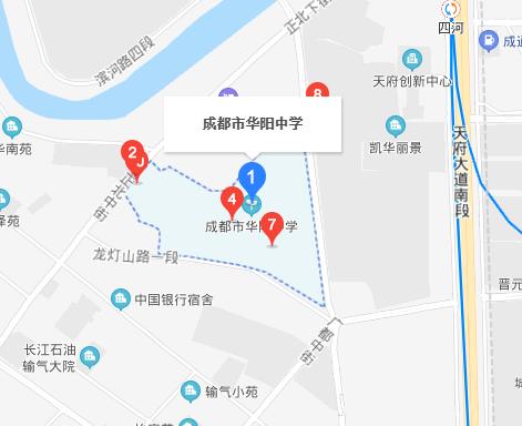 成都市華陽(yáng)中學(xué)位置在哪里？