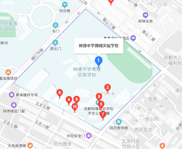 樹德博瑞實(shí)驗(yàn)學(xué)校地址在哪里？