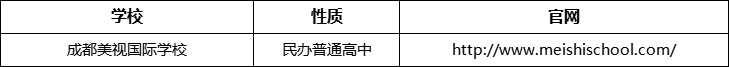 成都市成都美視國際學(xué)校官網(wǎng)、網(wǎng)址、官方網(wǎng)站